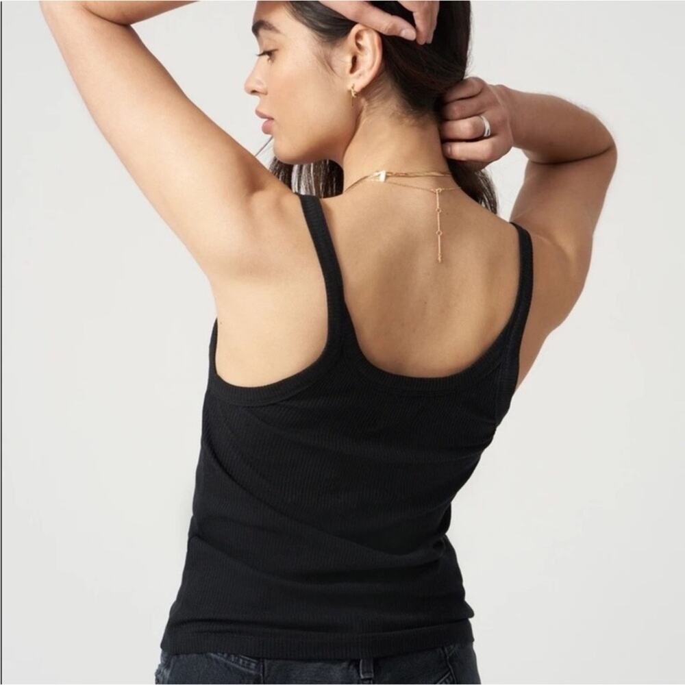 WSLY Ribbed Cami S‎ Black - Picture 8 of 8